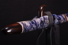 Boxelder Burl Native American Flute, Minor, High D-5, #G37H